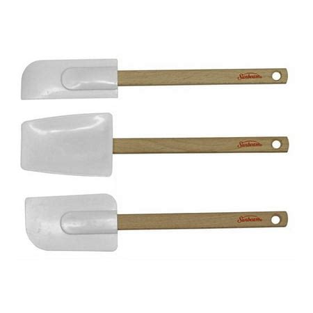 Sunbeam Wood Handle Spatulas, Set of 3 - Walmart.com