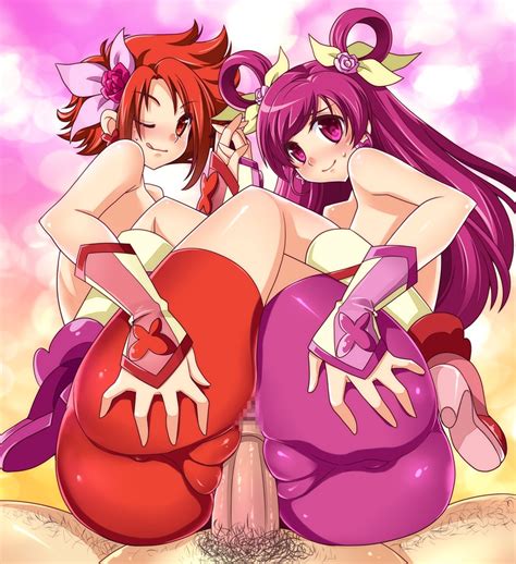 Yumehara Nozomi Cure Dream Natsuki Rin And Cure Rouge Precure And 1