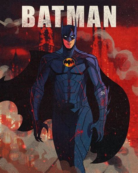 The Cover To Batman With An Image Of A Man In A Suit And Cape