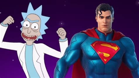 Rick Sánchez Y Superman Las dos Skin más queridas del Pase de Batalla