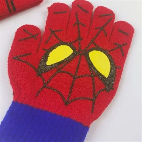 Kit Gorro Touca Frio E Luva Infantil Masculino Homem Aranha No Shoptime