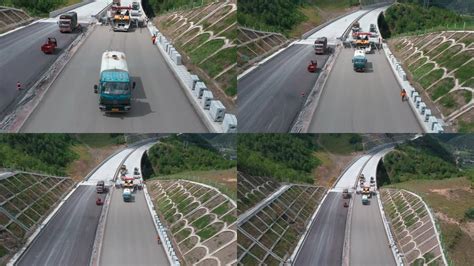 高速公路建设铺设路面洒水车保养路面3840x2160高清视频素材下载编号9126107实拍视频光厂vj师网