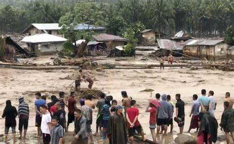 Tropical Storm Tembin Hits Philippines Triggers Flooding And