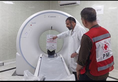 Ct Scan Untuk Pasien Di Gaza Palang Merah Indonesia