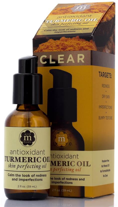 Mirth Beauty Antioxidant Turmeric Oil Skin Perfecting Oil 2 Fl Oz 59ml 810400030893 Ebay