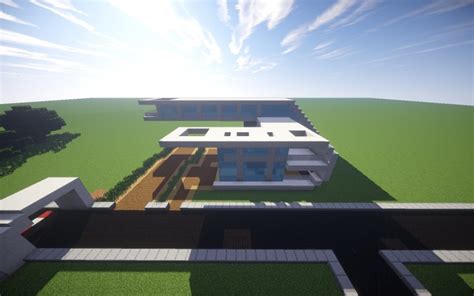 Futuristic House Minecraft Map