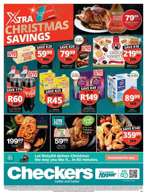 Checkers Kwazulu Natal Xtra Christmas Savings December