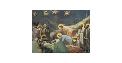 Giotto Lamentation Of Christ Postcard | Zazzle.com