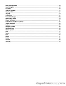 Kymco MXU 270i Euro ATV Printed Service Manual