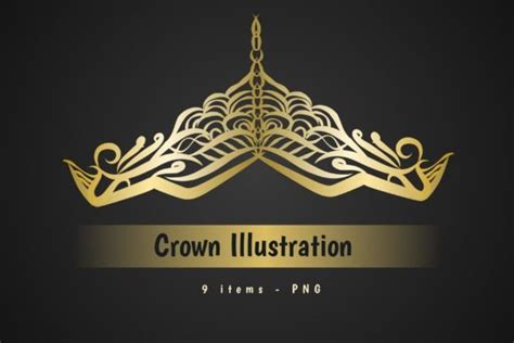 Gold Crown Design Graphic by Tsurayya desain · Creative Fabrica