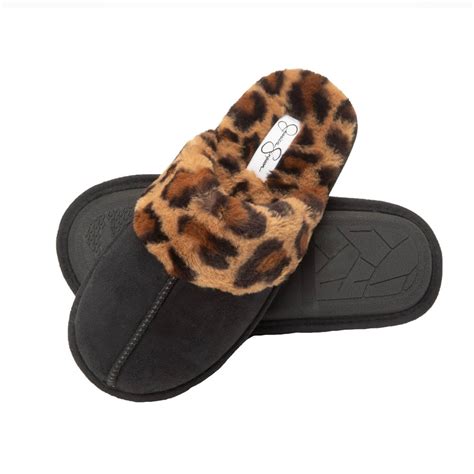 Jessica Simpson Jessica Simpson Comfy Faux Fur Womens House Slipper