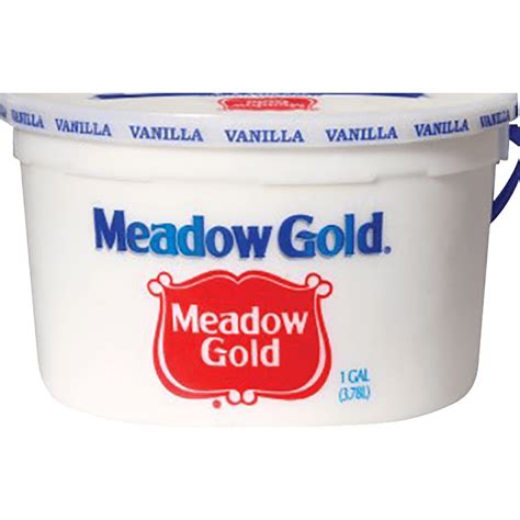 Vanilla Ice Cream 1 Gallon - Meadow Gold® Dairy