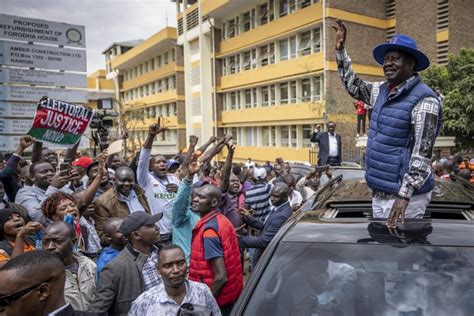 Kenya Presidential Vote Loser Files Supreme Court Challenge Africa