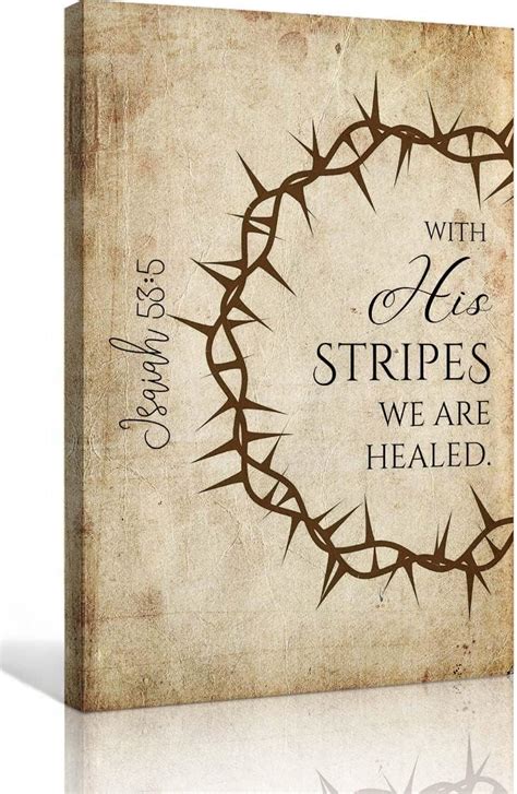 Amazon Isaiah Bible Verse Wall Art Vintage Scripture Poster