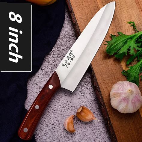 8 Inch Stainless Steel Kitchen Utility Slicing Knives Household Cut