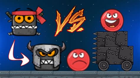 RED BALL 4 NINJA BOX To TARAN BOX ALL LEVELS Battle For The Moon