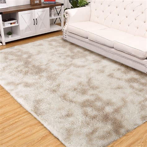 CAROMIO Soft Fuzzy Large 8' x 10' Area Rug, Comfy Kids Shaggy Carpet ...