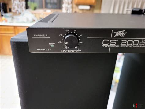 Peavey Cs X Professional Stereo Amplifier Photo Us Audio Mart