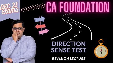 Direction Sense Test Dec 21 Exams Ca Vivek Malu Revision Lecture