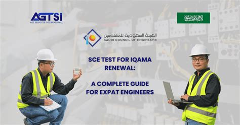 Engineers SCE Test for Iqama Renewal & Qualification 2024