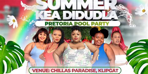 Summer Kea Didudla Pretoria Pool Party Computicket Boxoffice