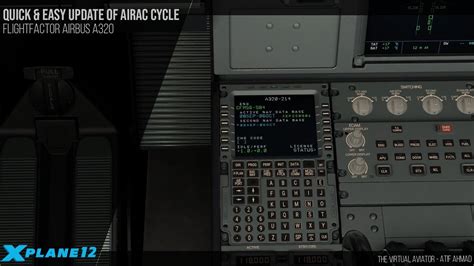 Quick And Easy Way To Update The Airac Cycle For Flightfactor Airbus