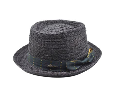 Classic Style Porkpie Hat 100 Raffia Straw Porkpie Etsy Australia