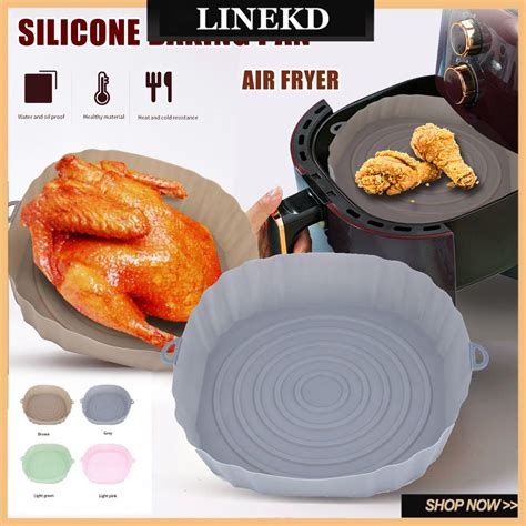 Cm Silicone Substitui O Recarreg Veis Airfryer Fritadeira Ar