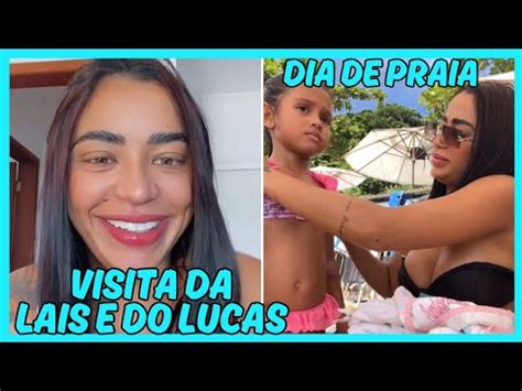 Bruna Diniz Visitas Na Casa Nova Praia A Lais E O Lucas Colocando