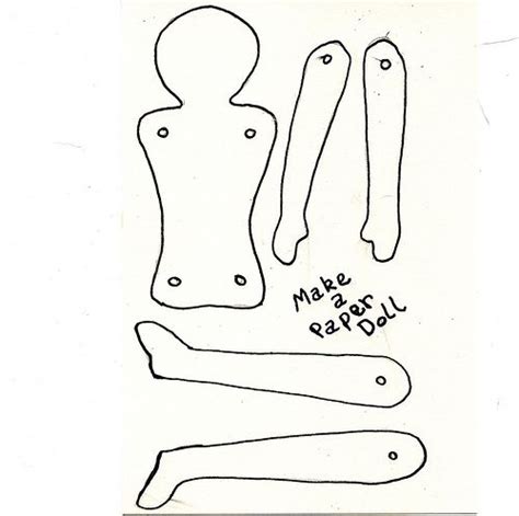 Paper Doll Templates Yahoo Image Search Results Paper Doll Template Paper Dolls Doll Pattern