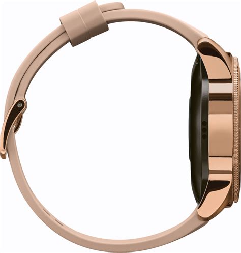 Questions and Answers: Samsung Galaxy Watch Smartwatch 42mm Stainless Steel Rose Gold SM ...