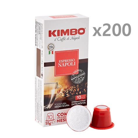 Capsule Kimbo Napoli Compatibile Nespresso Kimbo