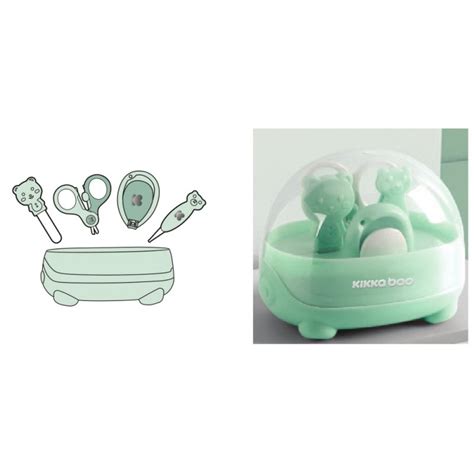 Set Manucure Bear Mint Kikkaboo Allobebe Maroc