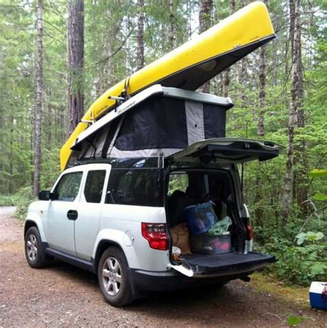 Must See Honda Element Campers Diy And Conversion Kits