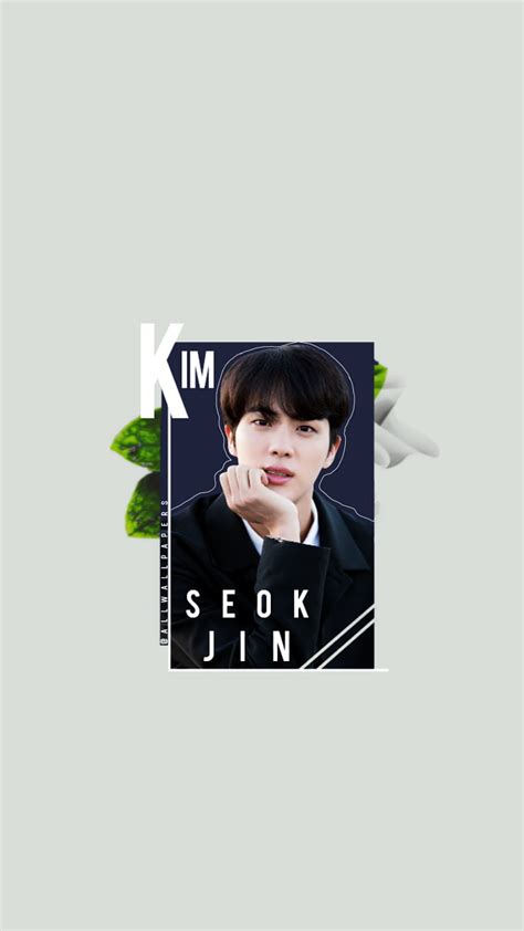 BTS Jin Lockscreen Jin Kimseokjin Seokjin Kim Seok Jin HD Phone