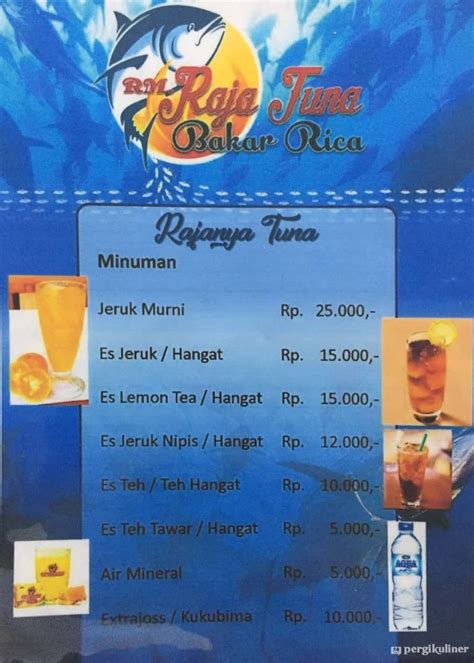 Selalu Diperbarui Menu Rm Raja Tuna Bakar Rica Kelapa Gading