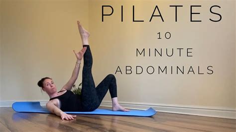 Pilates Minute Abdominal Workout Youtube