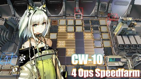 Cw Operators Speedfarm Investigation Mission Arknights Lone