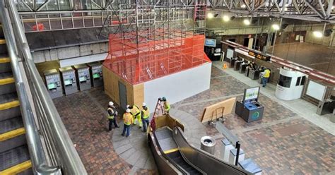 Alewife main entrance and lobby reopen nearly two months after parking garage crash - CBS Boston