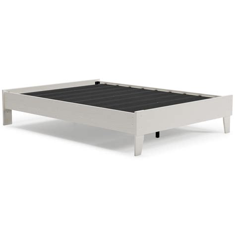 Vaibryn - White - Full Platform Bed - Davis Home Furnishings and Flooring