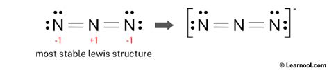 N3- Lewis structure - Learnool