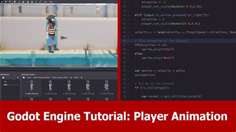 Godot Engine Tutorial Player Animation Youtube