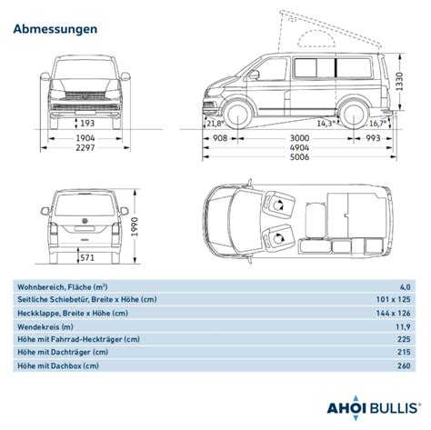 California Vermietung Hamburg Ahoi Bullis Neue Vw T6 California