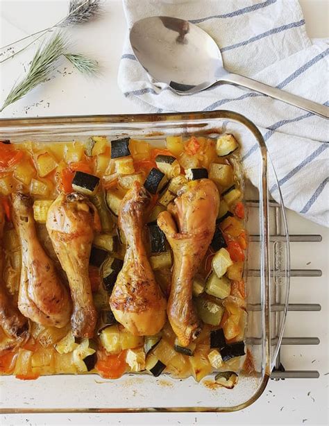 Muslos De Pollo Al Horno Con Verduras Realfooding