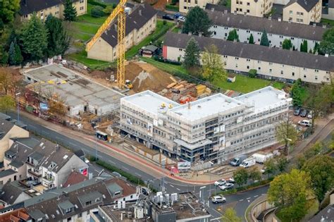 Luftaufnahme Velbert Baustelle Zum Neubau Einer Polizeiwache Und