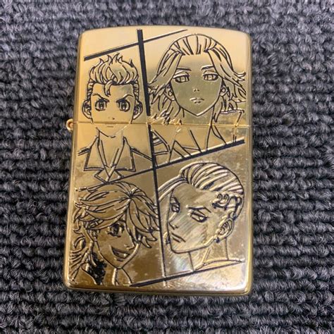 Yahooオークション Zippo 東京リベンジャーズ 全員集合 アニメ ゴ