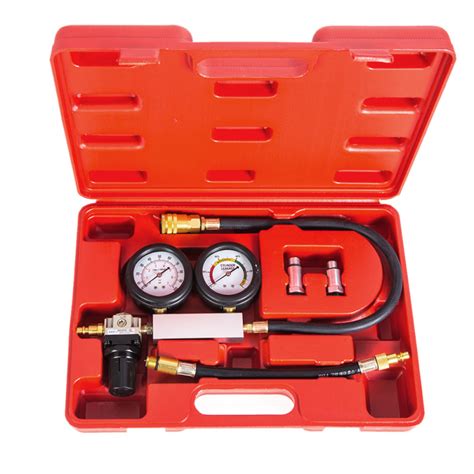 Auto Cylinder Leak Tester Compression Leakage Detector Kit Set Petrol