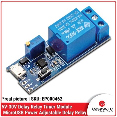 Jual Eas Trigger Delay Switch V V Delay Relay Timer Module