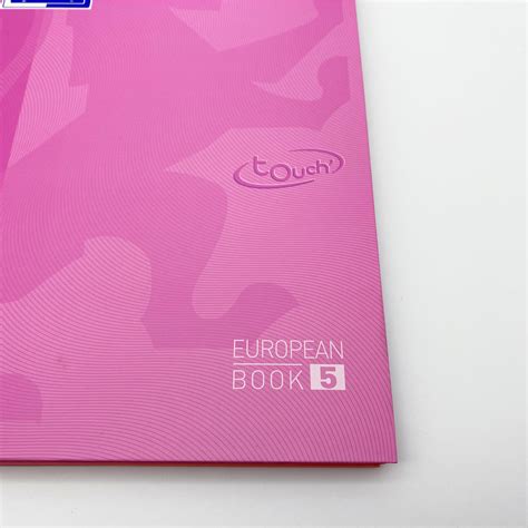 OXFORD TOUCH EUROPEAN BOOK5 Cahier A4 à spirale 240 pages ligné Rose