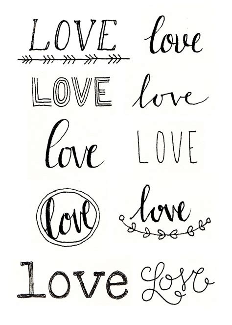 Megan Wells Love Doodles Hand Lettering Fonts Doodle Lettering